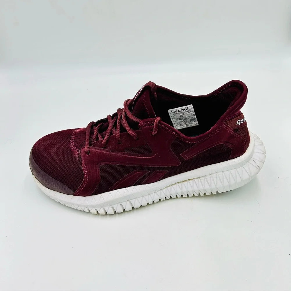 Reebok shoes Flexagon 3.0 Work Shoes composite toe burgundy women size 9.5